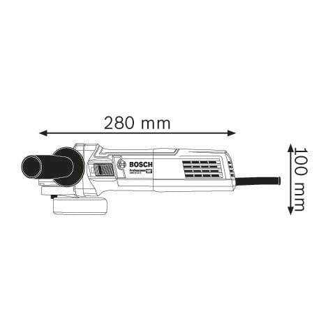 BOSCH GWS 9-115 S 110v Angle grinder 4.1/2" (115mm)