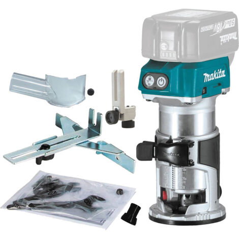 Makita DRT50ZX4 Brushless LXT Router/Trimmer 18V Bare Unit MAKDRT50ZX4