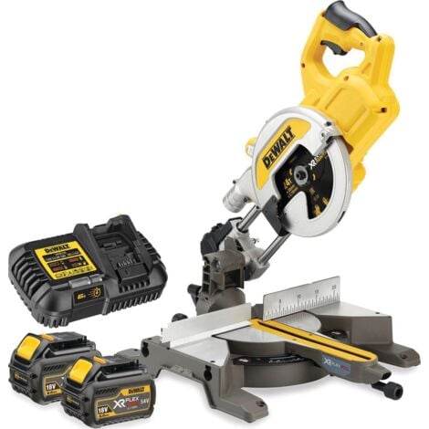 DEWALT DCS777T2 54v Slide mitre saw 216mm blade