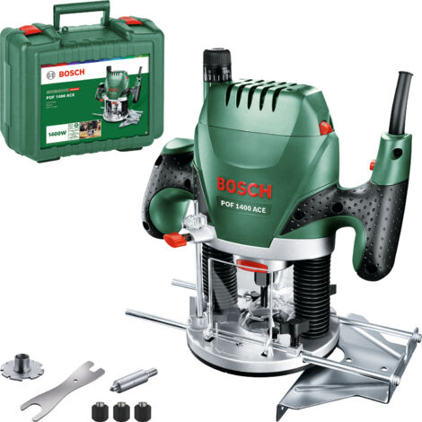 BOSCH DIY POF-1400-ACE 240v Plunge router 1/4" collet