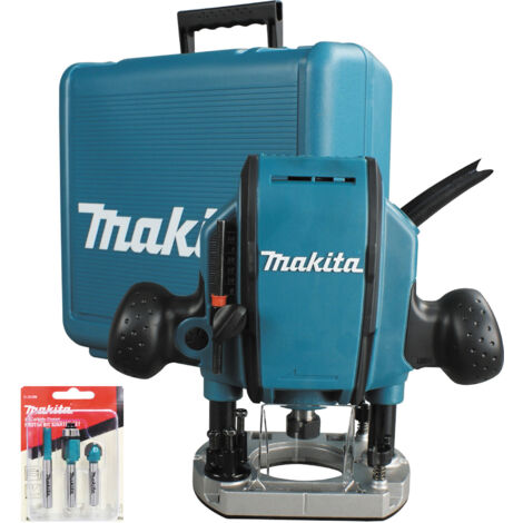 Makita RP0900X 1/4in & 3/8in Plunge Router 900W 240V MAKRP0900X