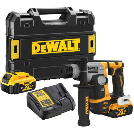 Dewalt DCH172P2 18v XR Brushless 16mm SDS+ Hammer Drill Kit - 2x 5ah Batteries