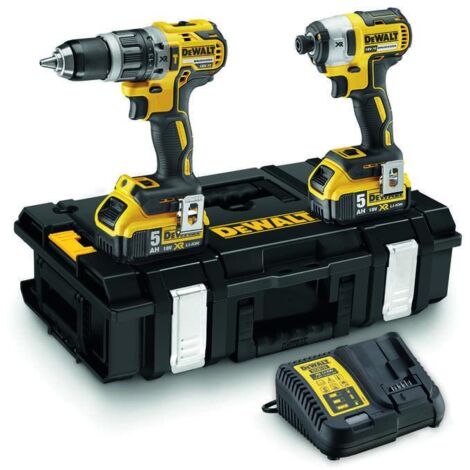 DeWalt DCK266P2 18V XR Brushless Combi Drill and Impact Driver Twin Kit