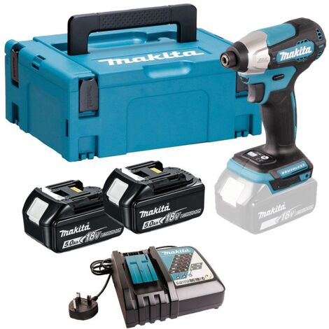 Impact Driver MAKITA DTD157RTJ (2 x 5,0 Ah + DC18RC + MAKPAC 2)