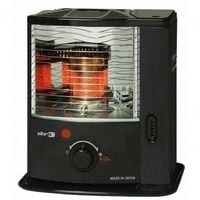 STUFA A COMBUSTIBILE MECCANICA ZIBRO A STOPPINO RS22 PORTATILE 14-32 MQ  2200 WATT