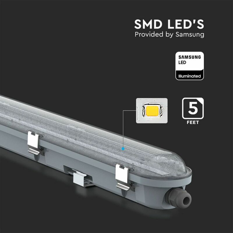 Samsung Réglette LED - IP65 - 36W - 140 lm/W - 5 ans de garantie