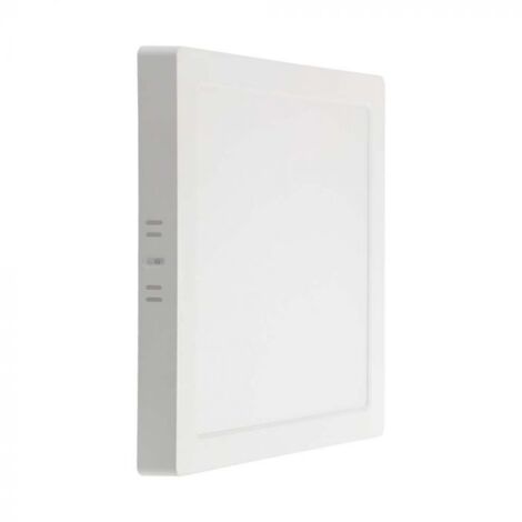 Panneau LED carré V-TAC 18W plafonnier couleur lumière blanche 3000K - 10498 (1/5)