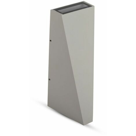 Applique murale LED V-TAC 6 W 110 lm/W double faisceau gris blanc chaud IP65 (1/5)