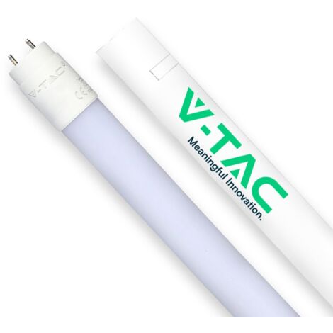 Tube LED V-TAC T8 15W G13 150cm 140LM/W en Nanoplastique Blanc Chaud (1/5)