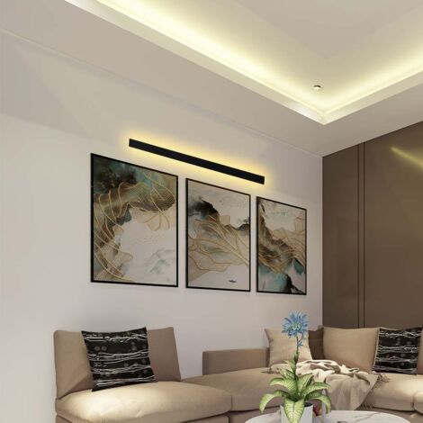 Applique murale LED rectangulaire V-TAC 23 W 1410 x 60 x 50 mm Anthracite Blanc naturel IP65