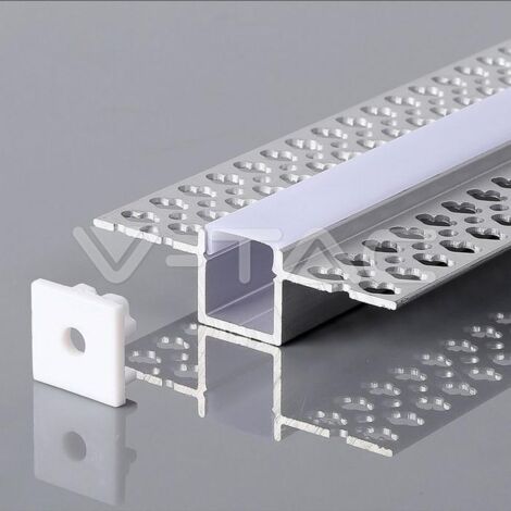 V-tac vt-8201 profil aluminium pour bande led 2m - 23173