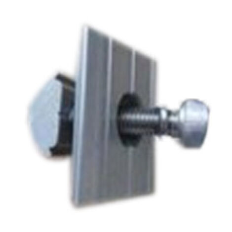 V-Tac – Pince centrale aluminium 8 pièces pour panneaux solaires VT-545 et VT-450 – Fixation durable – 11389