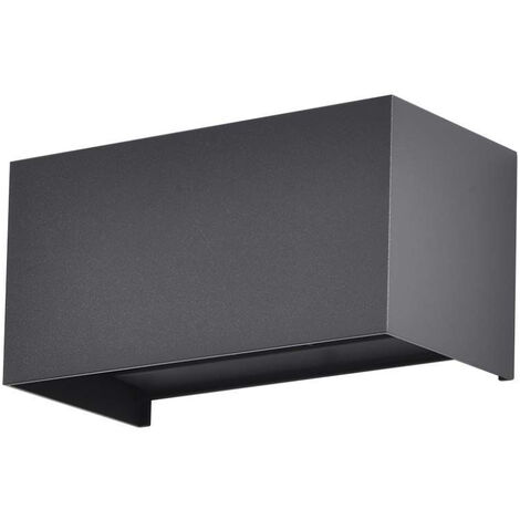 Applique murale LED V-TAC 24 W 110 lm/W double faisceau réglable noir blanc chaud IP65 (1/5)