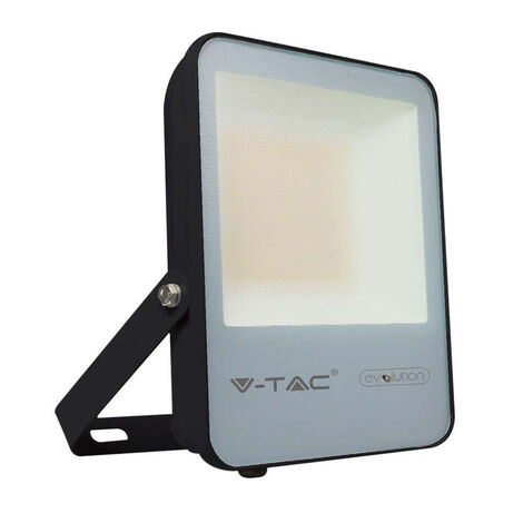 Projecteur LED V-TAC Samsung Chip 50W 185LM/W Noir Blanc Froid IP65 (1/5)