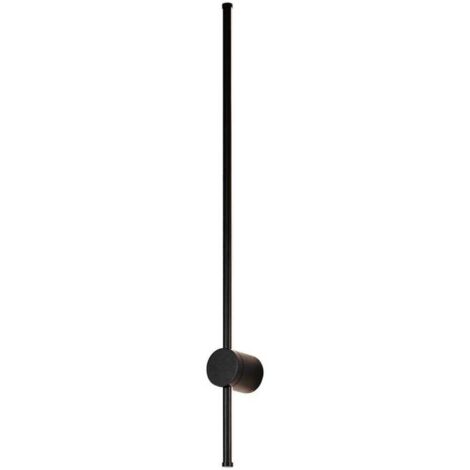 V-Tac – Applique murale LED 12W 1400LM – Couleur chaude 3000K – Aluminium noir – IP65 pour extérieur – Installation murale pivotante