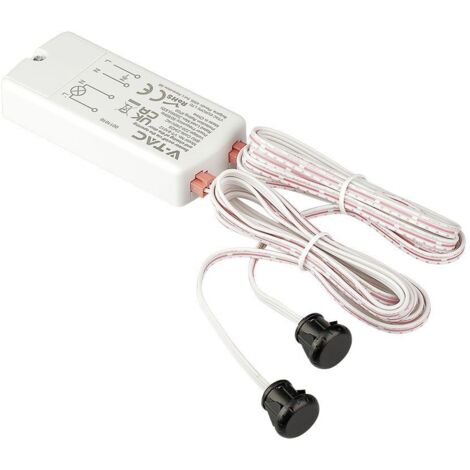 V-Tac – Détecteur de mouvement de porte courte portée 5-6 cm – Max 200 W – IP20 – Pour espaces confinés