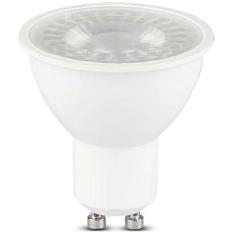 V-TAC LED Spot Light - GU10 - Lentille 38° - IP20 - Blanc - 7.5W - 610 Lumens - 3000K (1/5)