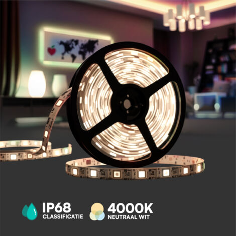 Bande Lumineuse LED - Modules 5050 - IP68 Waterproof - 0.24W- 20 Lumens - 4000K