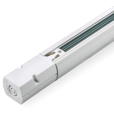 Rail triphasé en aluminium V-TAC, longueur 1,5 mètre, couleur blanche