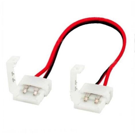 Connecteur de bande LED flexible V-TAC SMD3528 à 2 broches avec pince