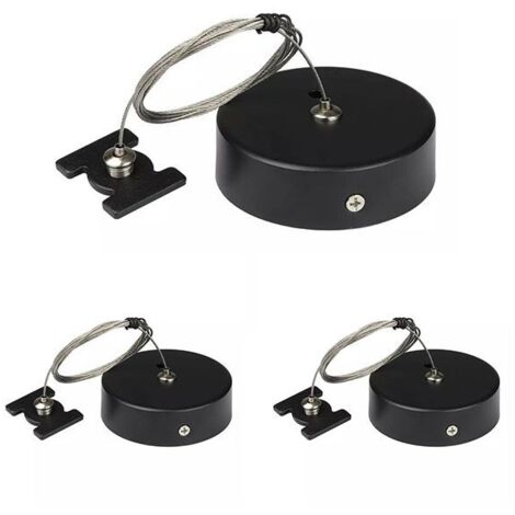 Accessoires de suspension V-TAC de couleur noire (1/3)