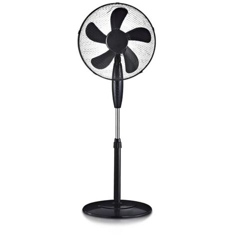 Ventilateur colonne oscillant V-TAC 7923 55W 3 vitesses H125cm Noir