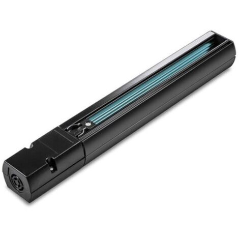Rail triphasé en aluminium V-TAC, longueur 2 mètres, couleur noire