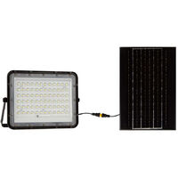 Projecteur LED V-TAC 15 W avec télécommande et panneau solaire, blanc froid, IP65