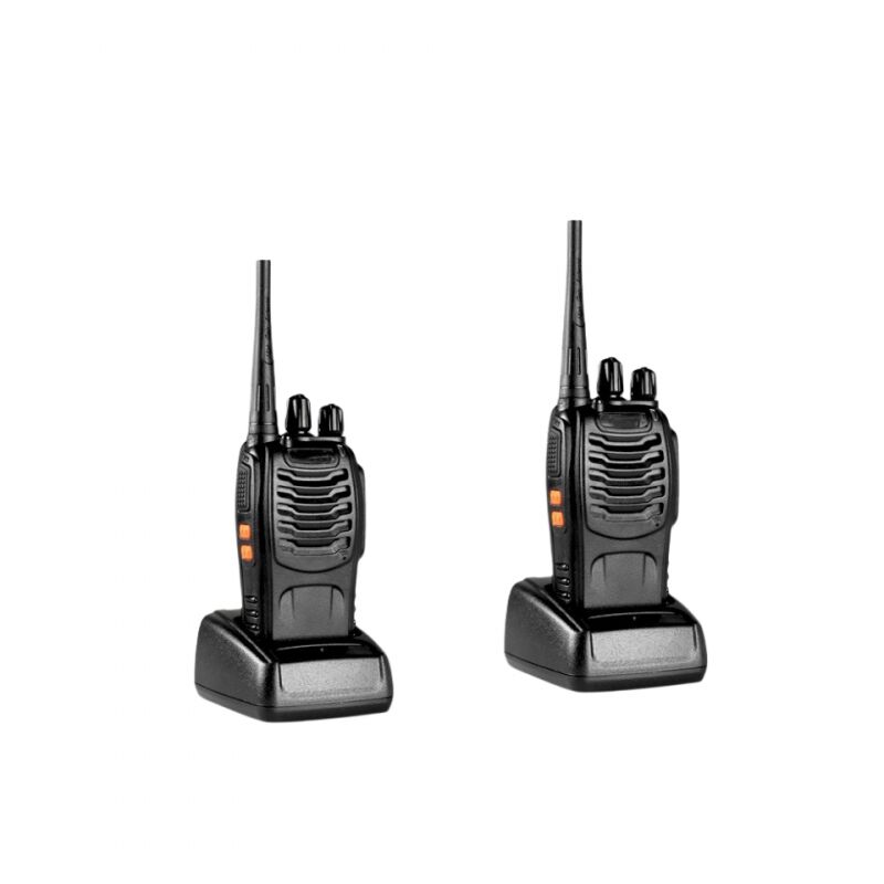 2pcs Walkie Talkie Remote Control 88E Rechargeable Walkie Talkie Way Radio  PMR 446 MHz 16 Channels, Built-in LED Flashlight Walkie Talkie for Outdoor,  School, Home