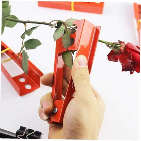 Cut Tool Florist Metal Flower Rose Thorn Stem Stripper Rose Pliers