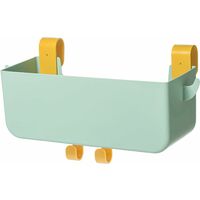 Bedside Organizer Storage Caddy Hanging as Bunk Bed Storage Accessories Handrail Multi Pockets for Dorm Bunk Bed Shelf