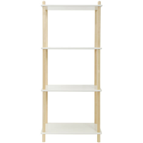 FURNITURE HMD Display Shelves 4 Tier Shelf Unit Bookshelf Organizer Storage Unit (1/2)