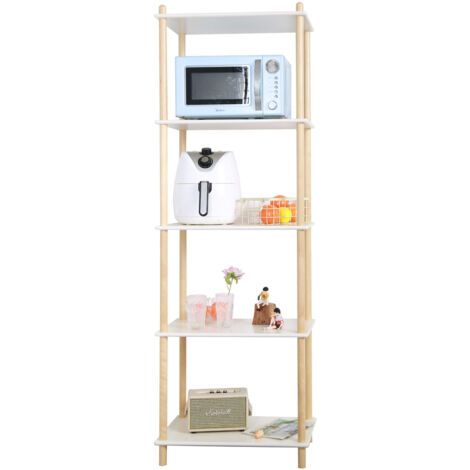 FURNITURE HMD Display Shelves 5 Tier Shelf Unit Bookshelf Organizer Storage Unit (1/3)