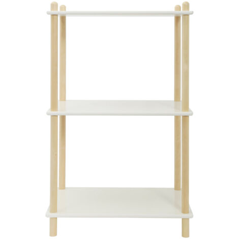FURNITURE HMD Display Shelves 3 Tier Shelf Unit Bookshelf Organizer Storage Unit