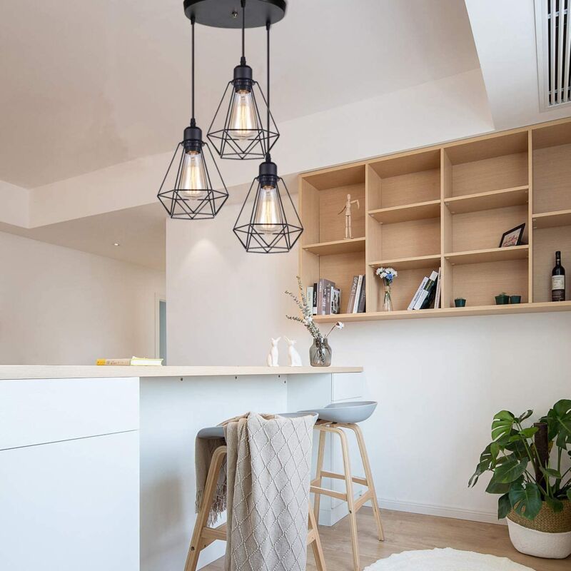 LUMICOM | NINA BINARIO Suspension, 3XE27, Max 42W, Métal, Blanc, D.30cm