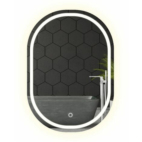 MIROIR LED 80X60CM P10408