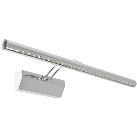 APPLIQUE MURALE DE SALLE DE BAIN APP365-1W CHROME 7W 55CM LED 1-POINTS DE LUMIÈRE 55X17X5,5CM