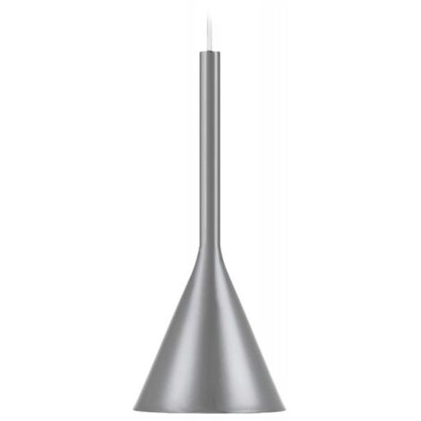LAMPE SUSPENDUE APP052 LARGO MÉTAL GRIS E27 1-POINT LUMINEUX (1/5)