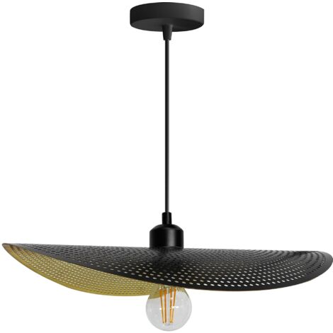 LAMPE SUSPENDUE APP1470-1CP NOIR/OLD OR E27 (1/5)