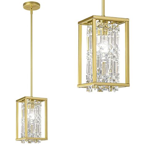 LAMPE SUSPENDUE APP1111 PERPENDICULAIRE MÉTAL OR E27 1-POINT LUMINEUX (1/5)