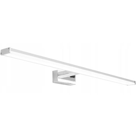 APPLIQUE MURALE DE SALLE DE BAIN APP371-1W CHROME 18W 90CM LED 1-POINTS DE LUMIÈRE 84X12X4,5CM (1/5)