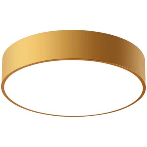 PLAFONNIER APP874-C CLASSIQUE OR 50CM RONDE 5-POINTS DE LUMIÈRE E27 50X8CM (1/5)