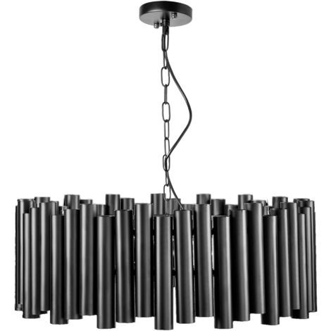 LAMPE SUSPENDUE APP1306-C NOIR matt E27 (1/5)