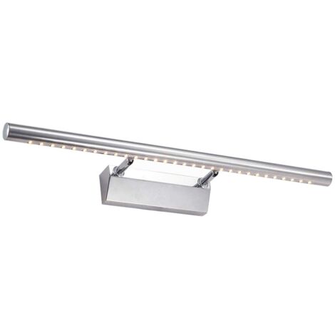 APPLIQUE MURALE DE SALLE DE BAIN APP363-1W CHROME 9W 70CM LED 1-POINTS DE LUMIÈRE 70X7,5X5,5CM