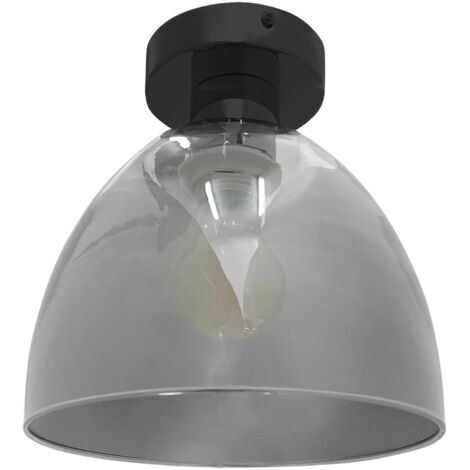 PLAFONNIER APP1303-1C NOIR E27 (1/5)