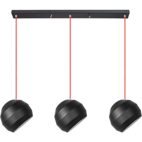 LAMPE SUSPENDUE APP383-3CPR TRIPLER 3-POINTS DE LUMIÈRE E27 25X70X20,5CM REGLABLE (1/5)