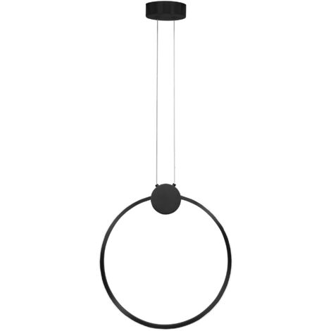 LAMPE SUSPENDUE APP1395-CP NOIR 40cm LED (1/5)