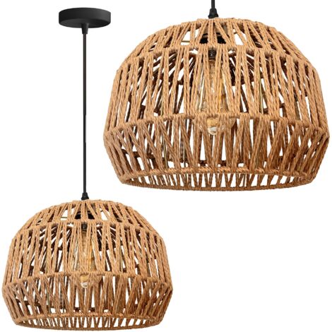 LAMPE SUSPENDUE APP1291-1CP Beige E27 (1/5)
