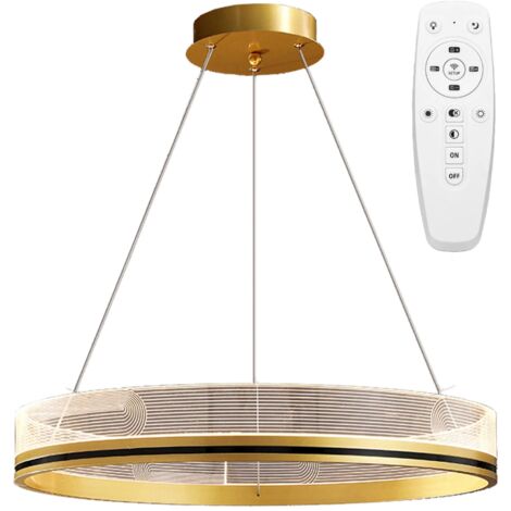 LAMPE SUSPENDUE APP1190-CP 60cm OR MÉTAL PLASTIQUE LED (1/5)