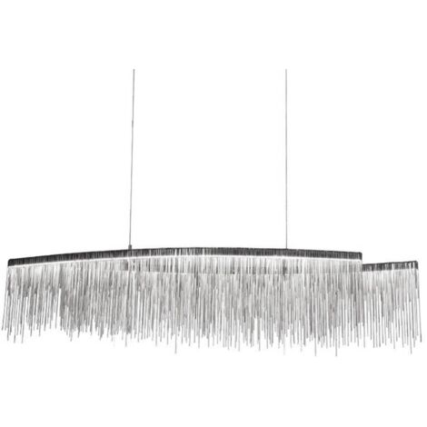 LAMPE SUSPENDUE APP891-CP CHAIN LED 1-POINTS DE LUMIÈRE 38 W 22,5X100CM REGLABLE (1/5)